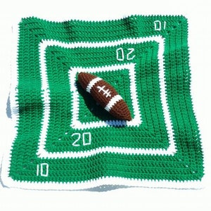 Voetbal Lovey, Haakpatroon, Voetbalpatroon, Patroon Baby Lovey, Patroon Babydeken, Lovey Gehaakt, Veiligheidsdeken, Lovey Patroon