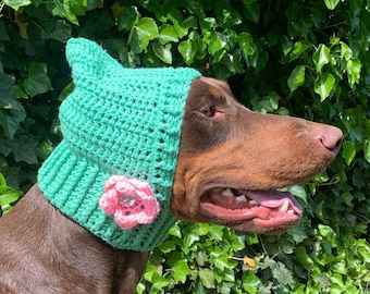 Crochet Pattern Dog Cowl