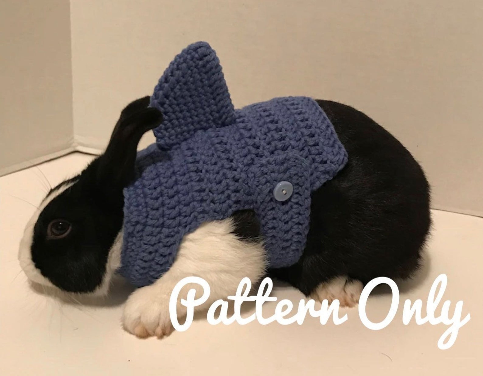 Crochet Pattern Rabbit Shark Costume - Etsy