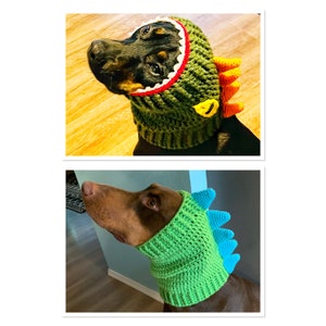 16 Crochet Pattern Dog Snood Costumes Collection 16 Crochet Patterns Ebook image 7