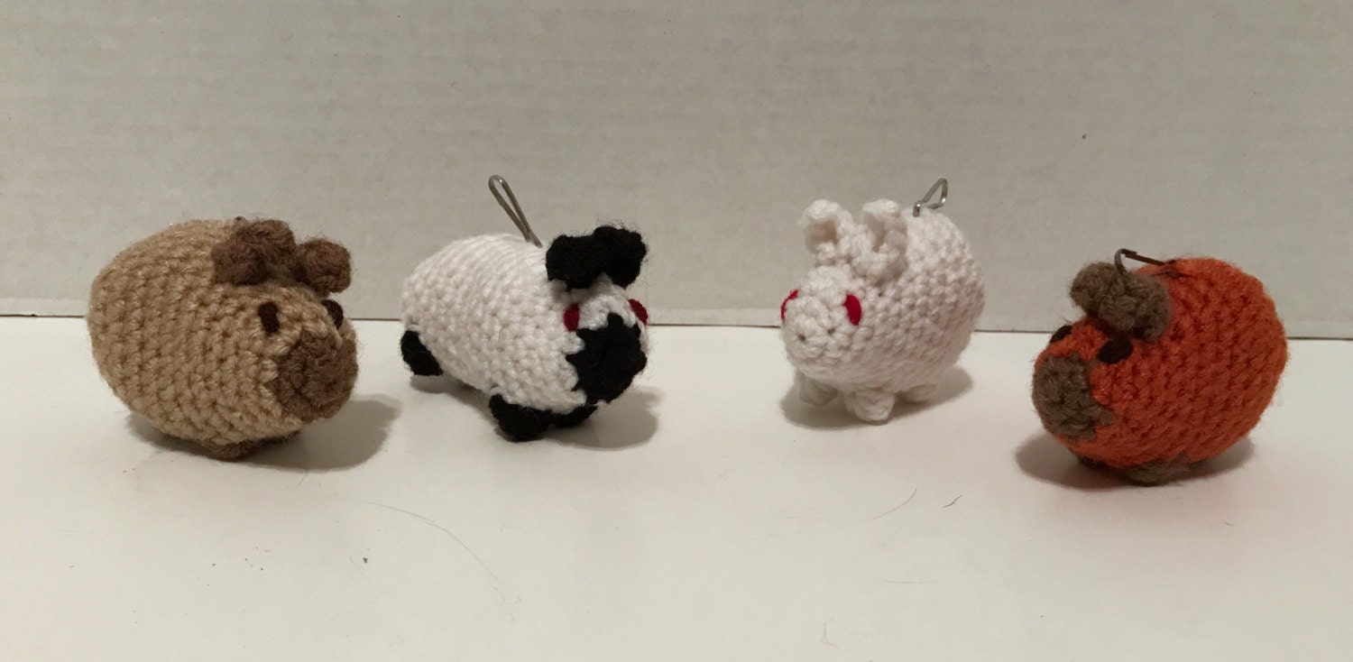 Rabbit Keychains Rabbit Breeds Dutch Rabbit Stuffed Etsy