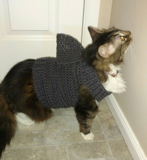 Crochet Pattern- Cat Shark Sweater
