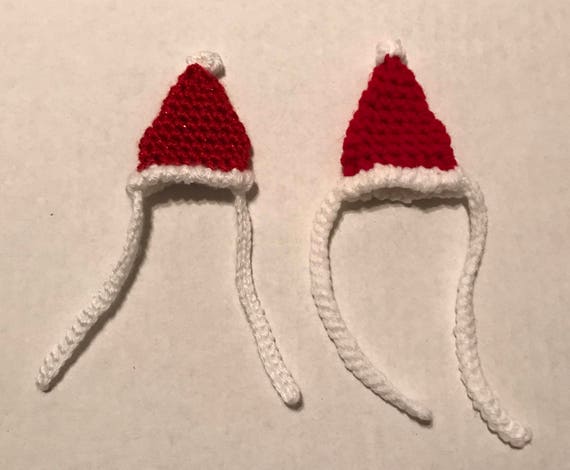 Chicken Santa Hat Bird Santa Hat Pet 