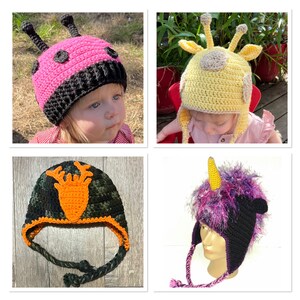 24 Crochet Patterns Animal Hat & Baby Booties Collection 24 Crochet Patterns Ebook image 6