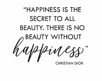 Christian Dior Quote Etsy Christian Dior Quote Etsy