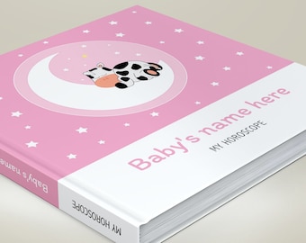 Astrology Reading - Newborn baby girl gift edition - Over 40 pages hardcover book - 100% personalized