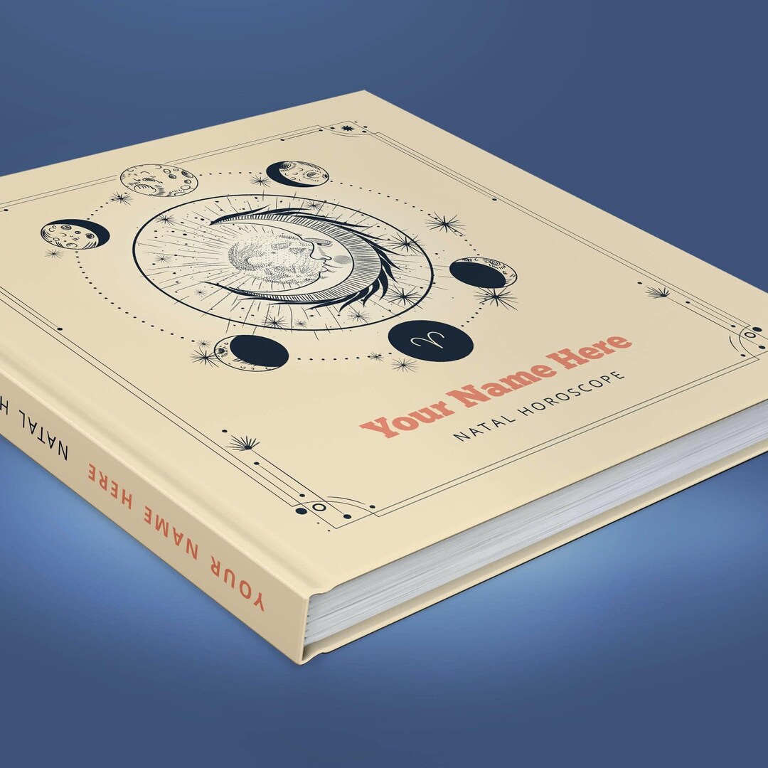 Personalized Birth Chart Book: Custom Astrology Natal Report, Alchemy ...