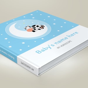 Astrology Reading - Newborn baby boy gift edition - Over 40 pages hardcover book - 100% personalized