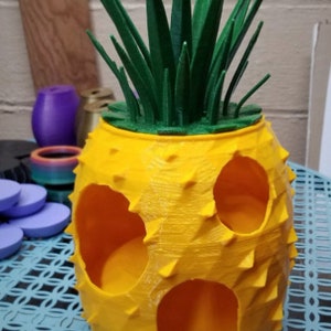 Stroodies Pineapple HIDE for Leopard Geckos