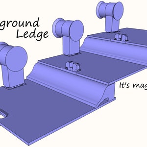 Stroodies Crestie Playground Ledges | Modular Magnetic Ledges
