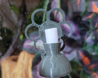 Stroodies Spider Hydrator Water Bottle for Jumping Spiders, Mantises, and Isopods, Magnetic or Standard