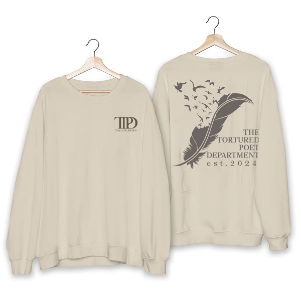 2 Sided The Tortured Poets Department Unisex Tshirt Sweatshirt Hoodie, TS New Album Sweatshirt Gift for Fan, TS New Album Shirt, TTPD Merch