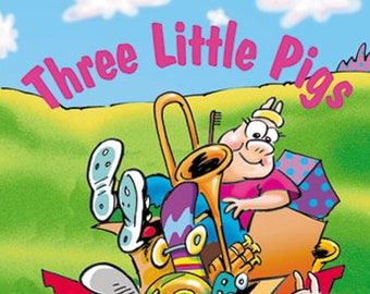 Personalized Book - Three Little Pigs