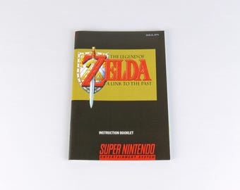 The Legend of Zelda a Link to the Past - Replacement Box, Manual