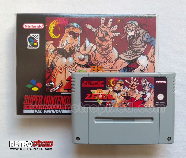 SNES Reproduction PAL English, French BS Zelda