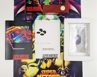 Super metroid snes d'occasion - Jeux vidéo Super metroid snes d'occasion - Jeux vidéo