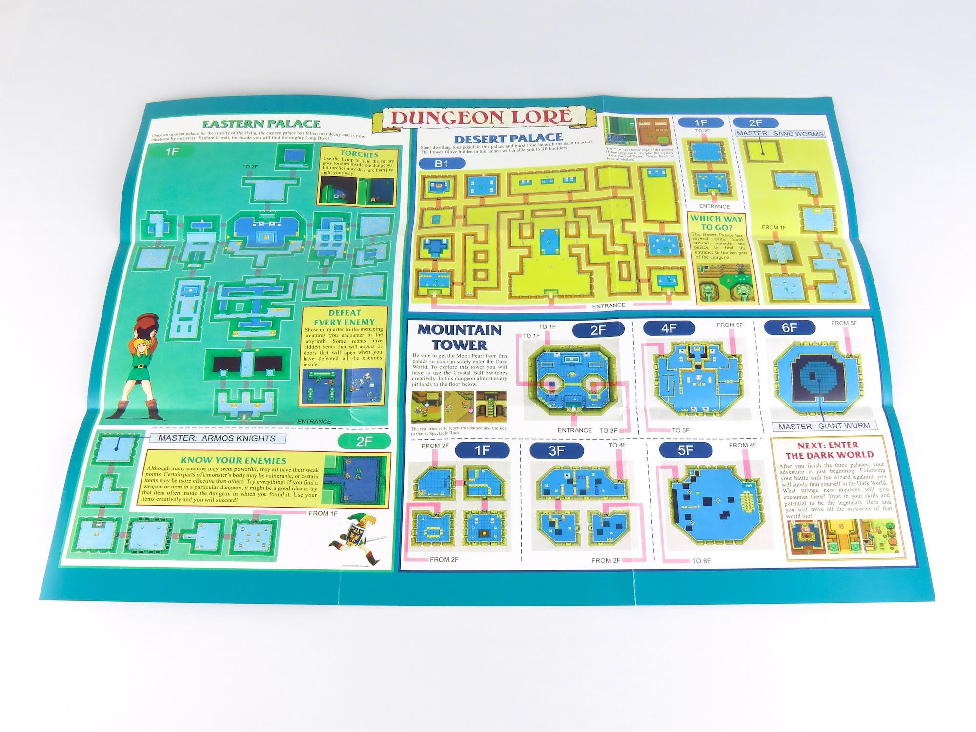 The Legend of Zelda A Link to the Past - Super Nintendo - Poster