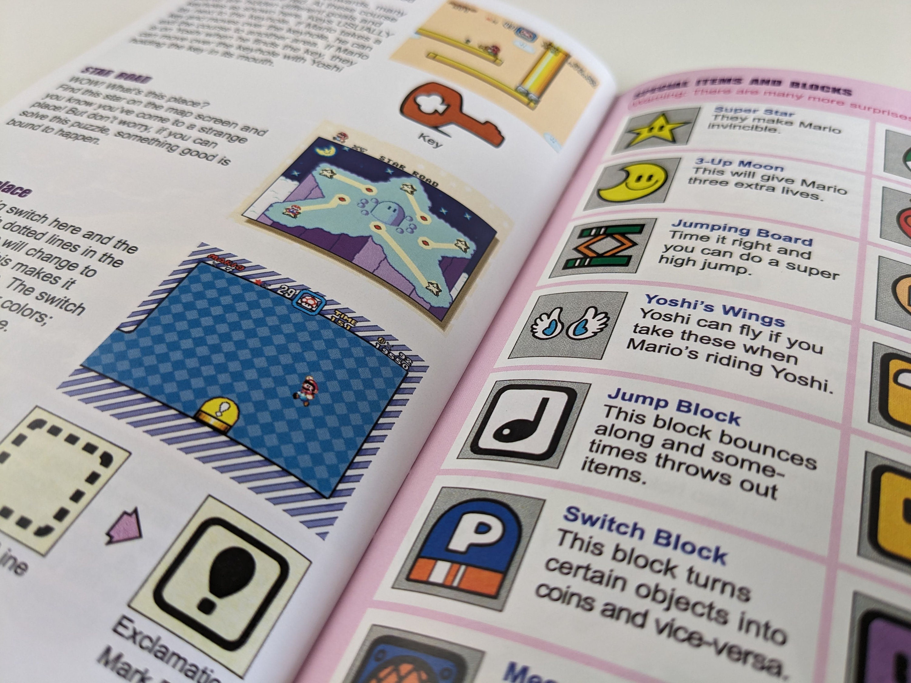 Super Mario World Guide.pdf Super Mario World - Super Nintendo - Manual - Etsy