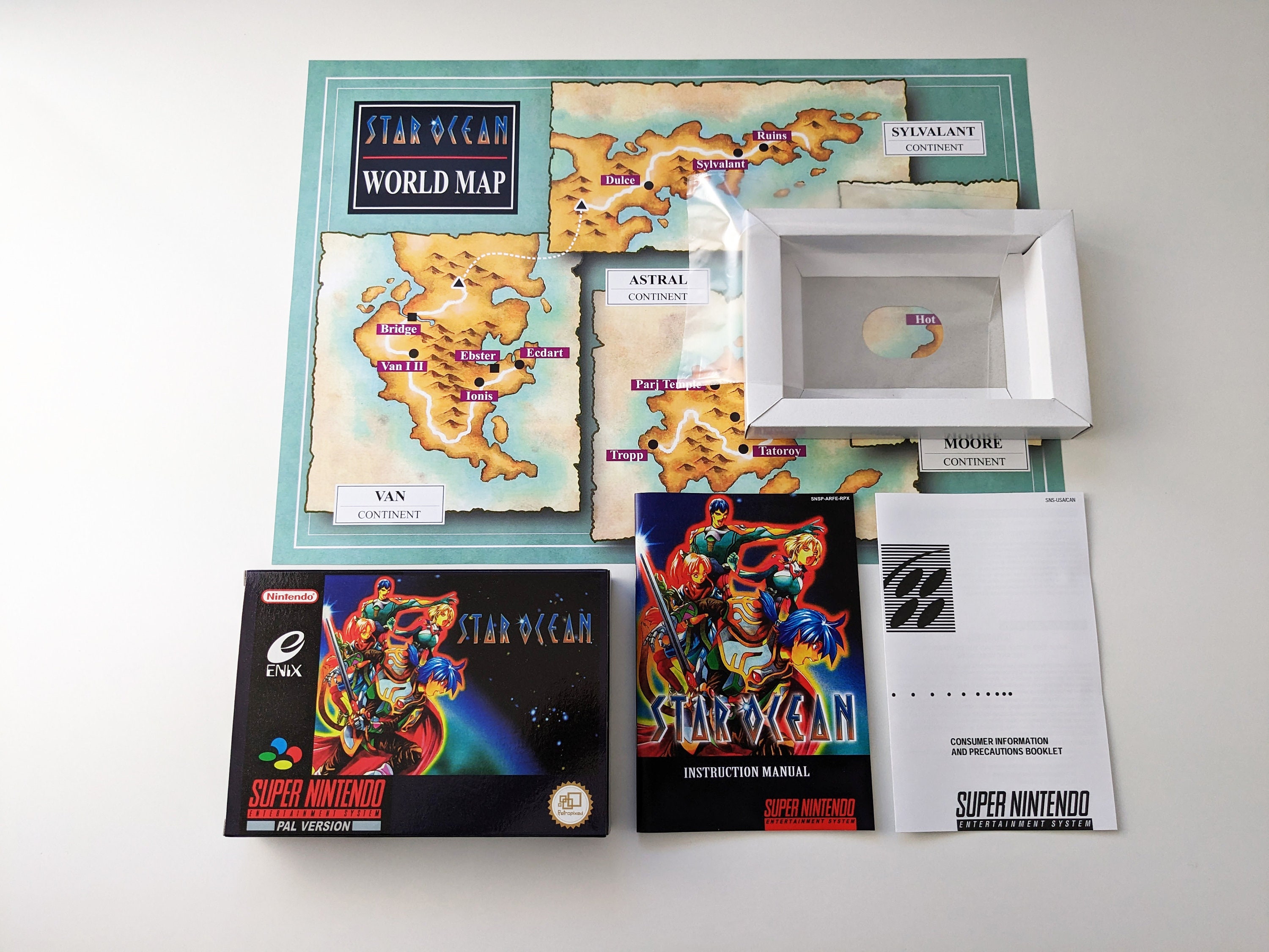スターオーシャン - スーパーファミコン - コンプリートパック（箱
