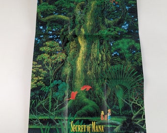 ゲームポスター 聖剣伝説4 ゲームポスター アニメポスター ピンホール