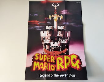Super Mario RPG Poster - Etsy