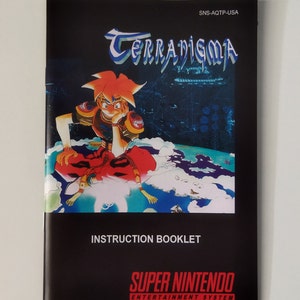 Terranigma - Super Nintendo - Manual