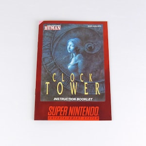 Klokkentoren - Super Nintendo - Handleiding