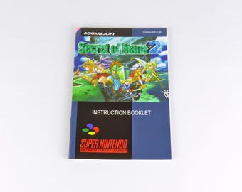 Secret of Mana 2 - Super Nintendo - Manual