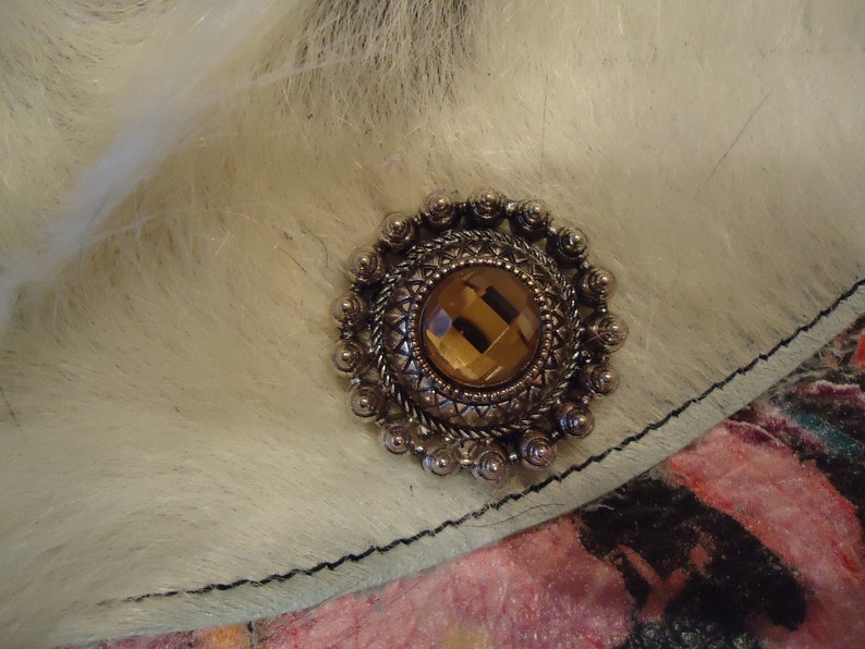 Leather Checkbook Cover Handmade Hair on Hide