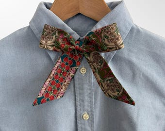 Liberty Bow Tie – A Victorian Garden Woven into Timeless Style