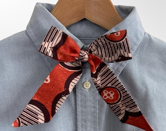 Liberty London Neck Bow – Handmade Graphic Print Cotton Bow Tie for Women