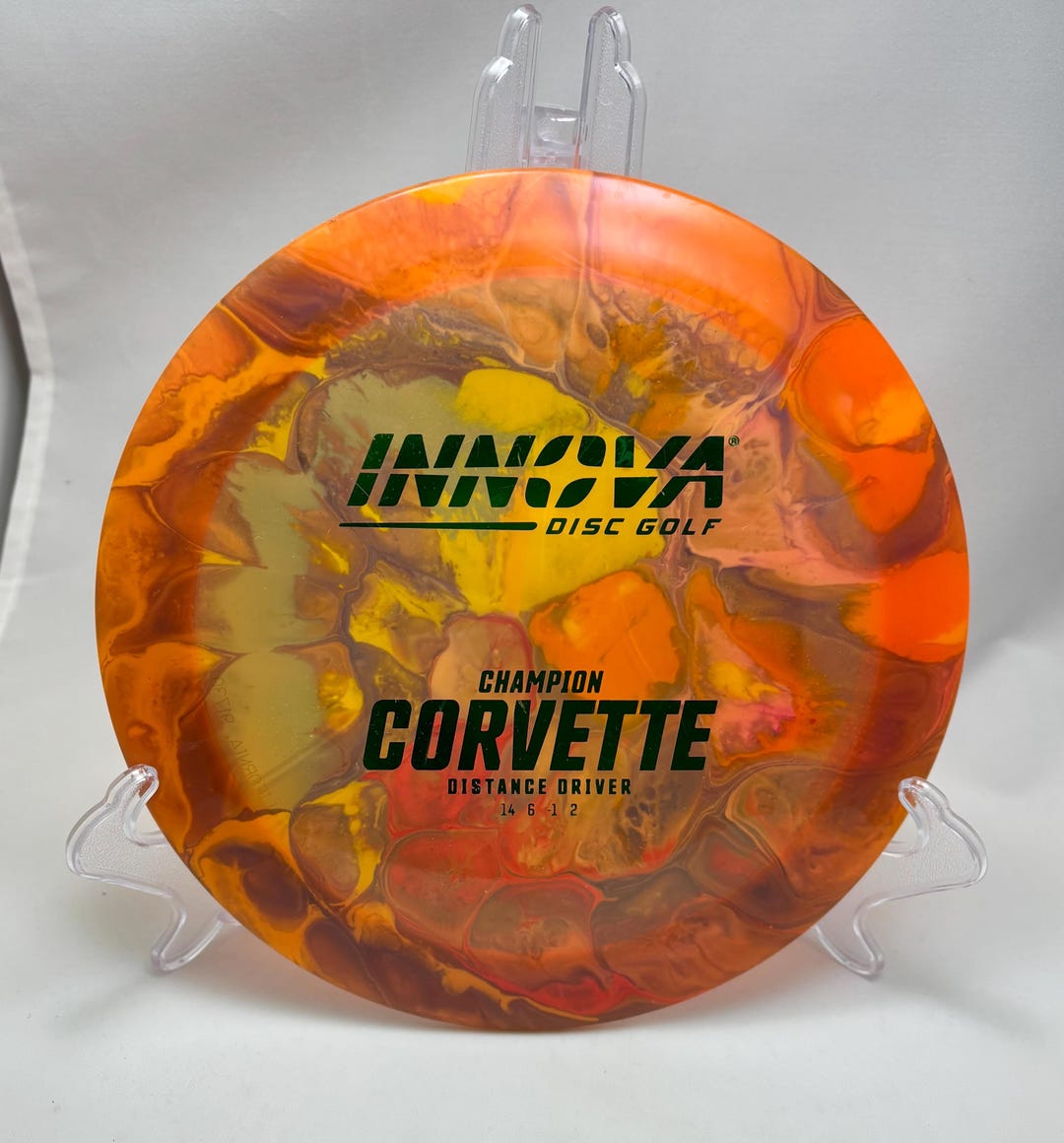 Innova Corvette Dyed Disc Golf Disc, Champion Plastic, 167 Grams, Used ...
