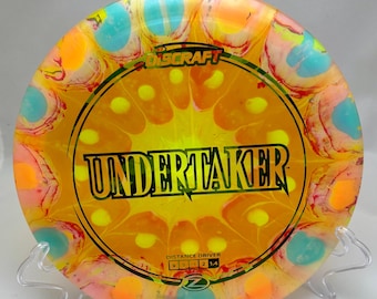 Discmania Undertaker dyed disc golf disc,  Z plastic, 168 grams, new.