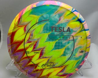 MVP Tesla dyed disc golf disc, Neutron plastic, 9 5 -1 2, 174 grams, new condition.