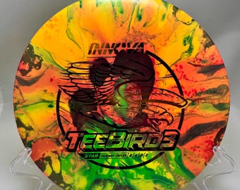 Innova Teebird3 dyed disc golf disc, Star plastic, 8 4 0 2 , 169 grams, new condition.