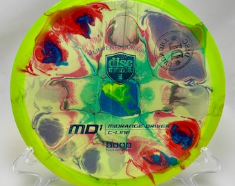 Discmania MD1 Midrange Disc Golf Disc, C-Line Plastic, 178g, Lightly Used