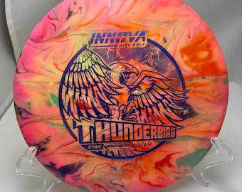 Innova Thunderbird dyed disc golf disc, Star plastic,  9 5 0 2 , 173.5 grams, new condition.