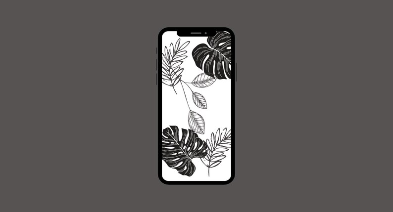 9 Minimalistic Wallpapers iPhone Android Modern - Etsy