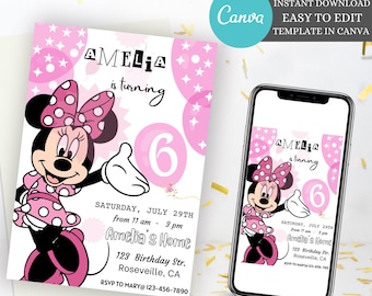 Mickey Mouse Birthday Invite, Birthday Invitation Mickey, Oh Twodles I'm two Micky, Birthday Boy Mickey Invitation, Mickey Invite kids bday
