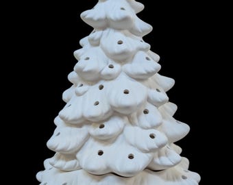 Ceramic Bisque Ready To Paint Holland Christmas tree