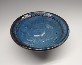 Small Ceramic Bowl, Blue