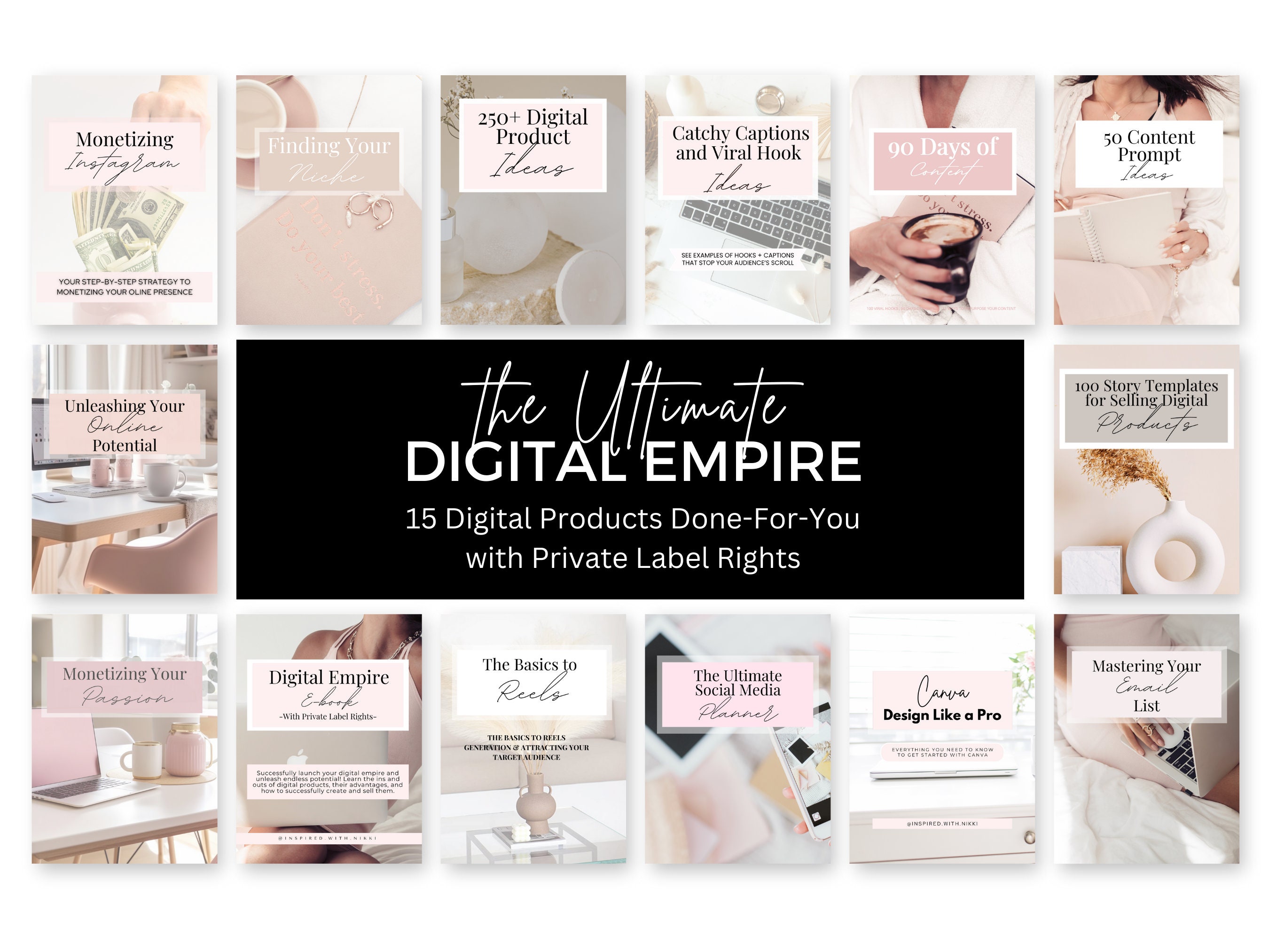 15 Done-for-you Digital Product Launch Kit - Etsy