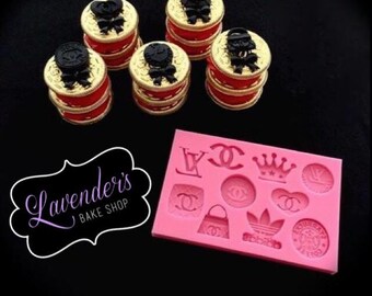 Designer Logos Silicone Mold