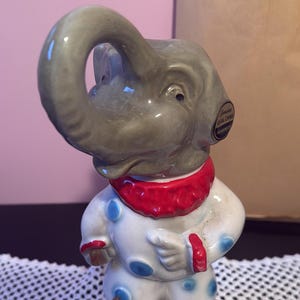 1968 Jim Beam Decanter Elephant