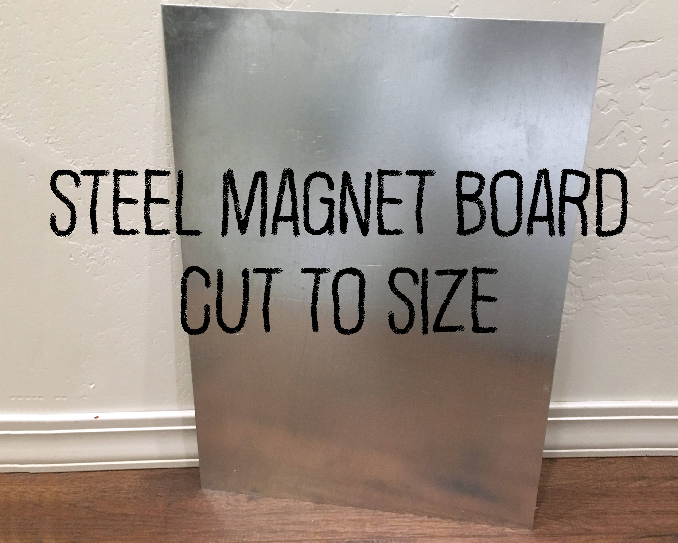 Magnetic Galvanized Sheet Metal Boards · Cut to Size · 5% Off