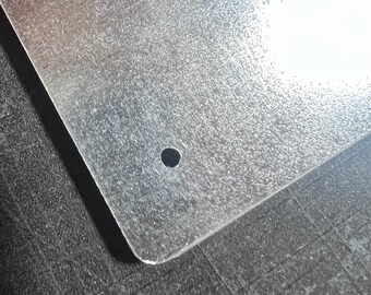 Metal Hole Drilling or Rounded Corner Add On