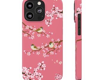 iPhone - Sakura1996 Cherry Blossom Phone Case, Sakura Case, Japanese Pink