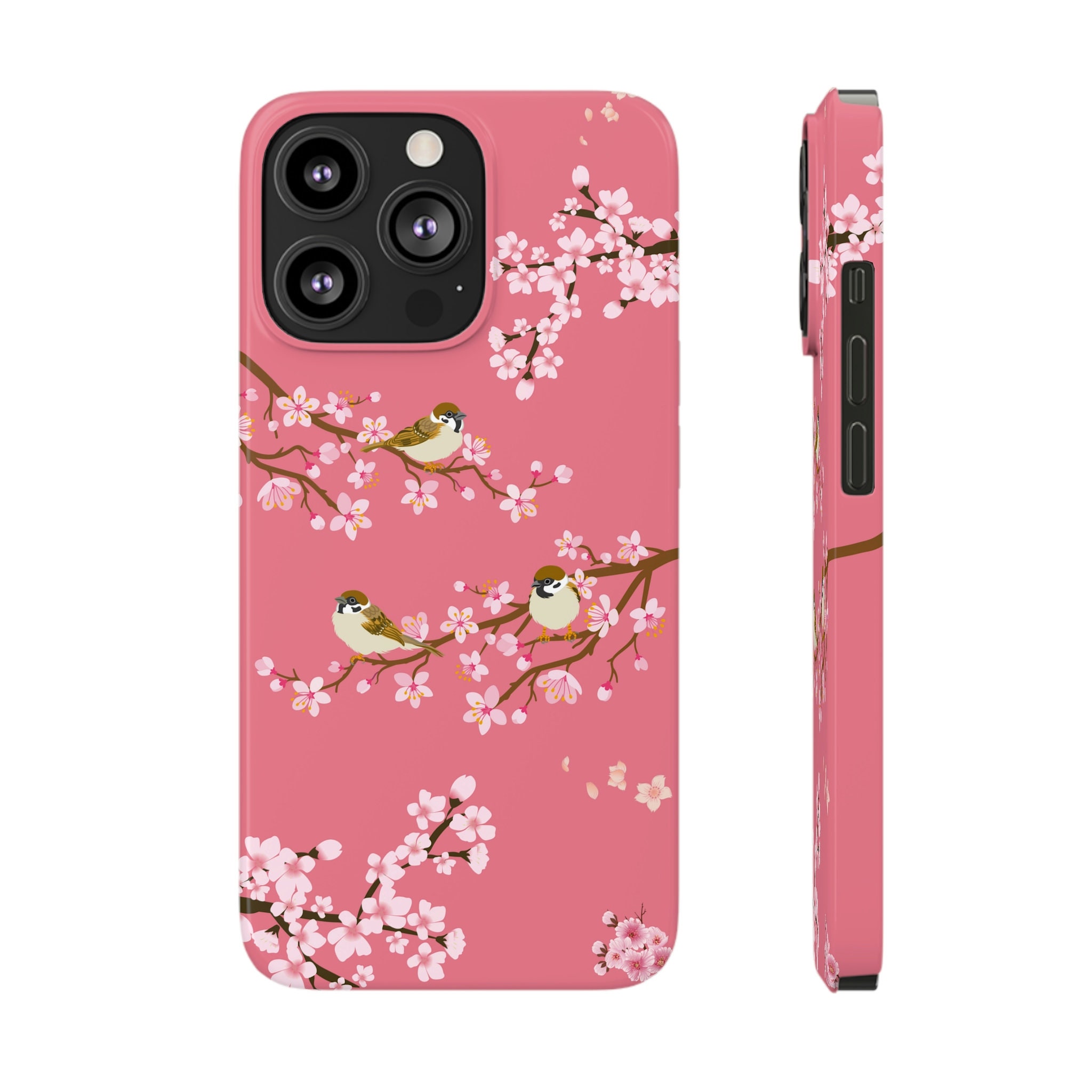 Cherry Blossom Phone Case, Sakura Case, Japanese Pink
