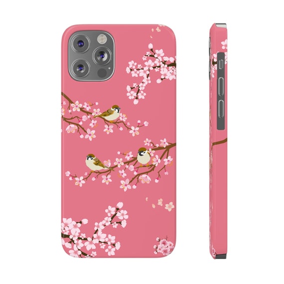 Cherry Blossom Phone Case, Sakura Case, Japanese Pink