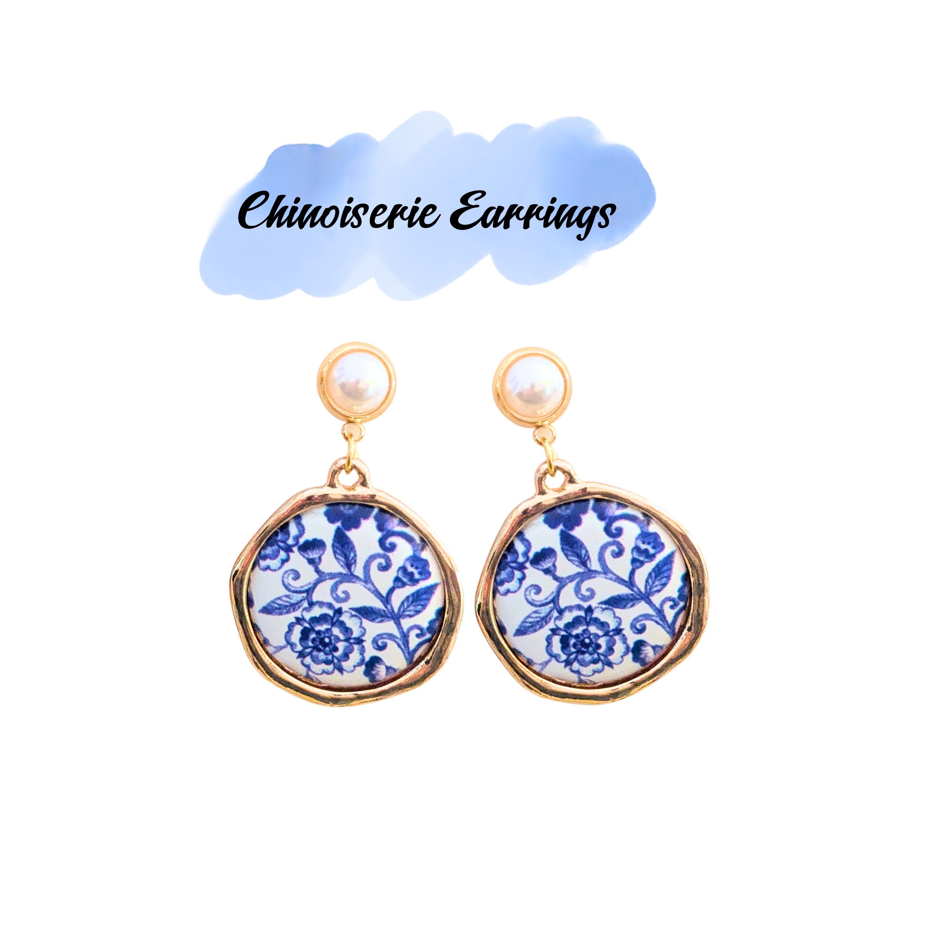 VTG GAULTIER Chinoiserie Earrings 䒳 【公式通販】